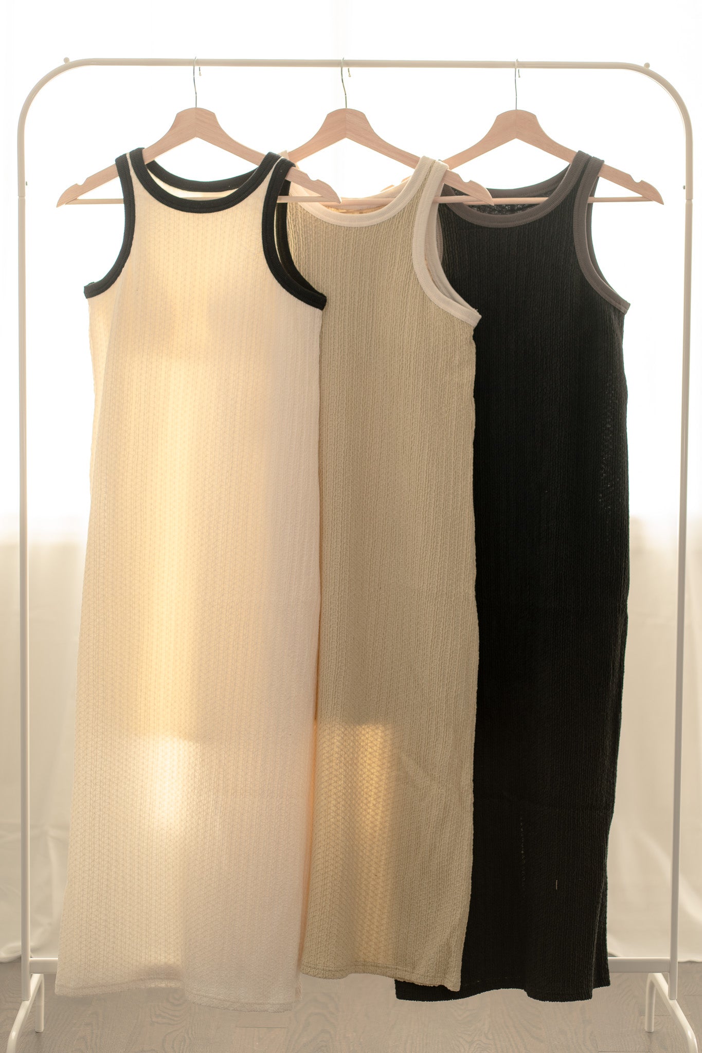 Bab Casual Dress with Cup Pad American Sleeves Dress