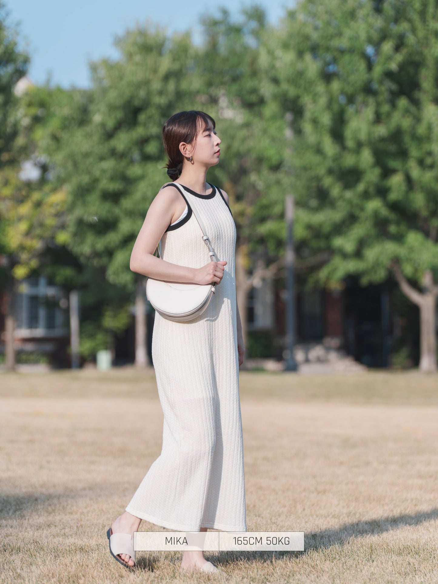 Bab Casual Dress with Cup Pad American Sleeves Dress