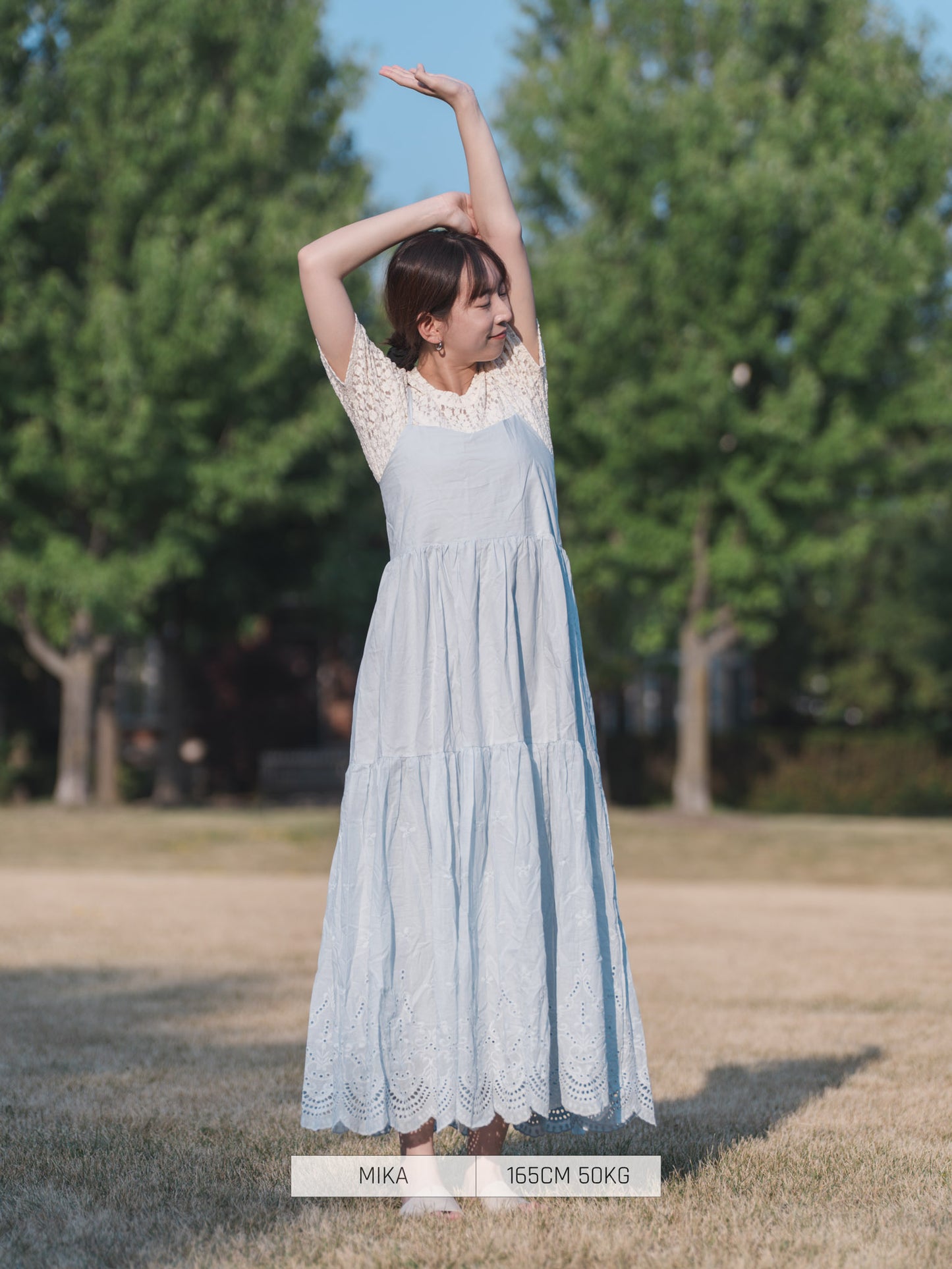 BLUE EAST Casual Dress Ladies fashion Camisole Dress Cotton