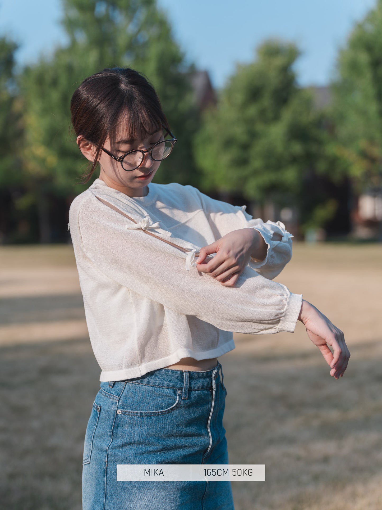 Bab Sweater/Knitwear Sleeve Ribbon Popular Design