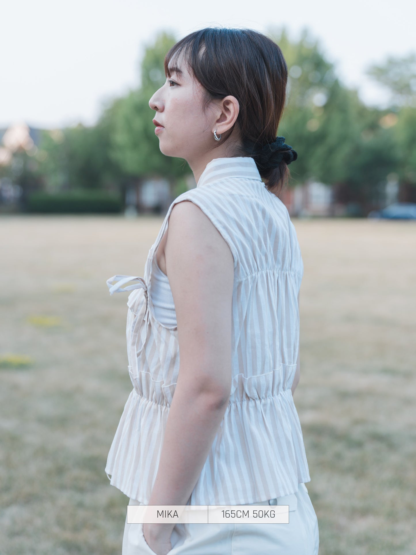 Bab Button Shirt/Blouse Sleeve Blouse