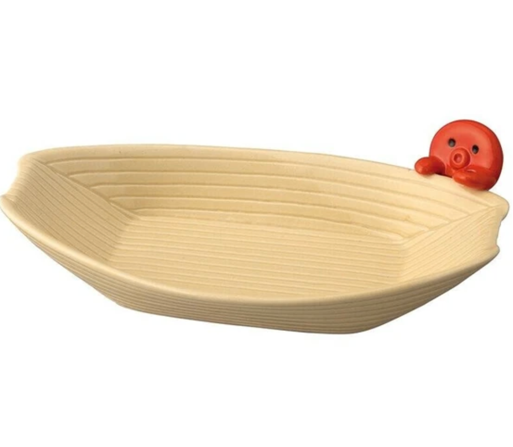 Pre-order - Takoyaki boat plate Ceramic