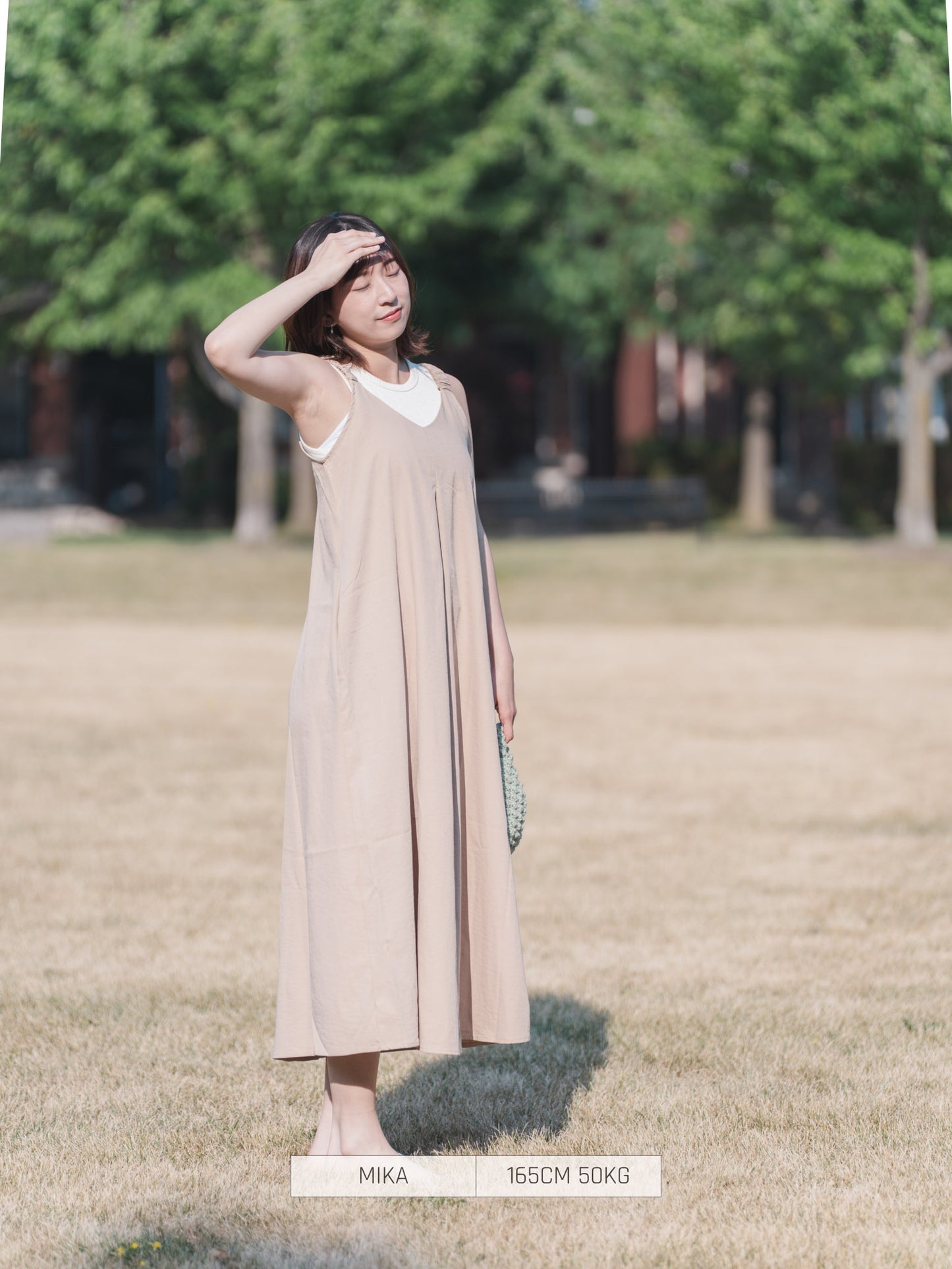Bab Casual Dress Matte Satin Shrring