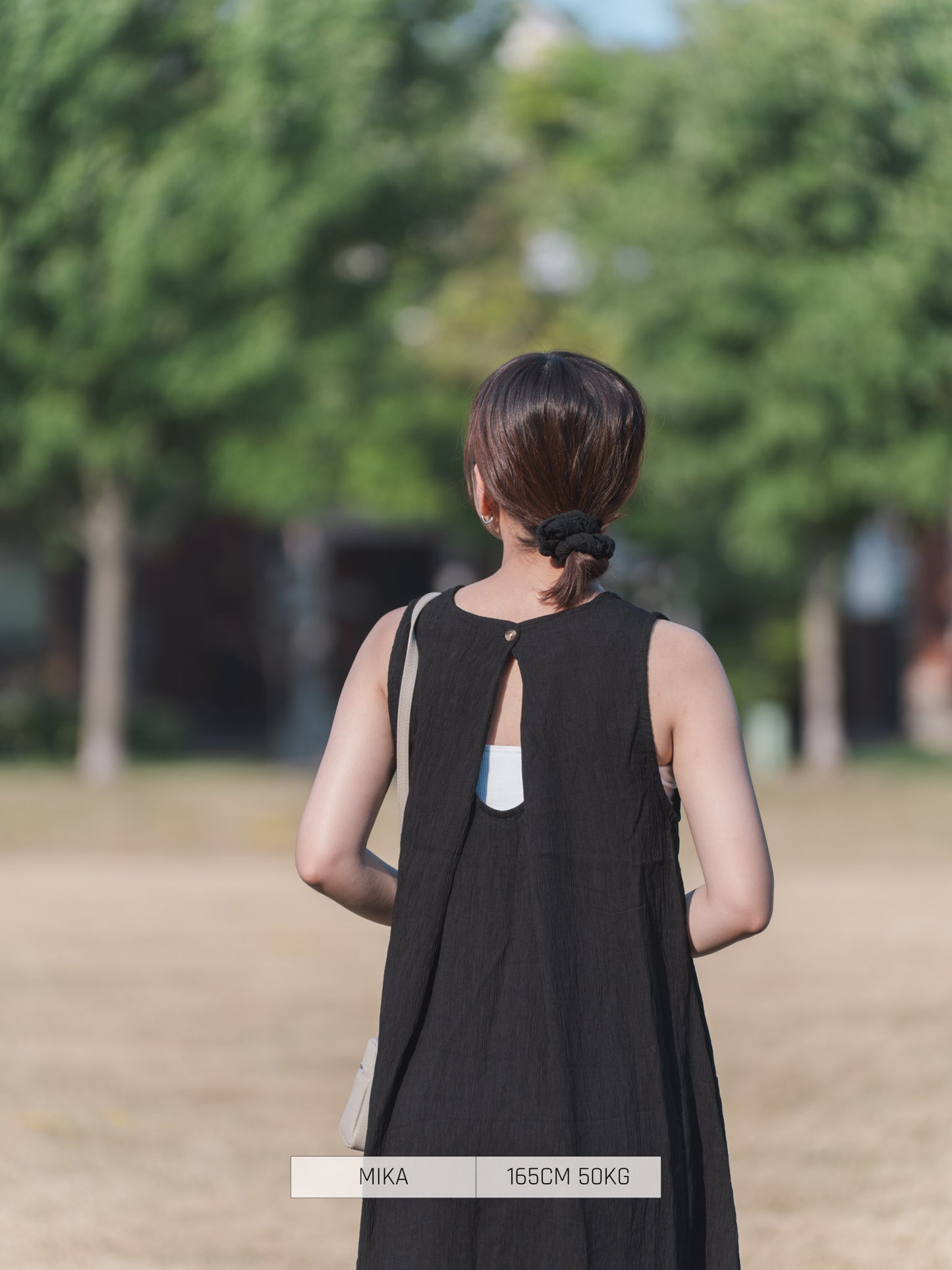 Bou Jeloud Casual Dress Sleeveless Dress Shirring