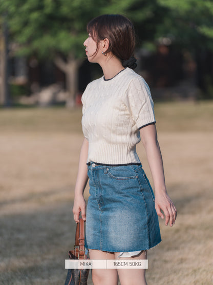 BLUE EAST Sweater/Knitwear Short Sleeve