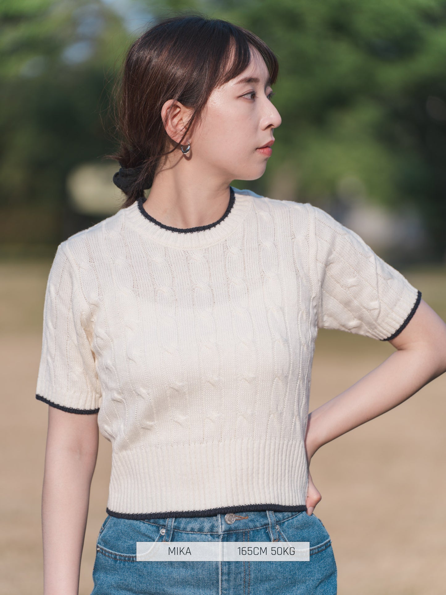 BLUE EAST Sweater/Knitwear Short Sleeve