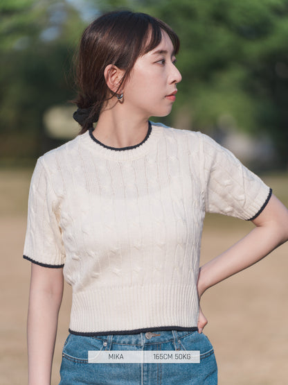 BLUE EAST Sweater/Knitwear Short Sleeve
