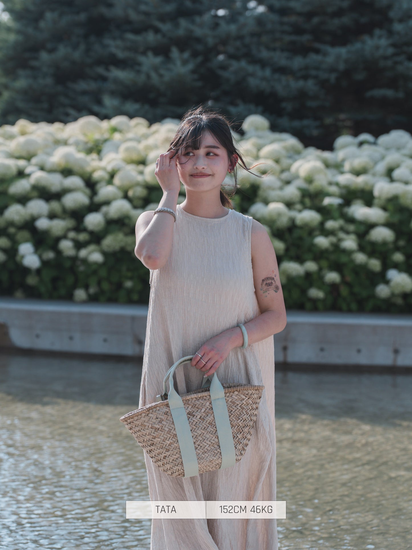 Bou Jeloud Casual Dress Sleeveless Dress Shirring