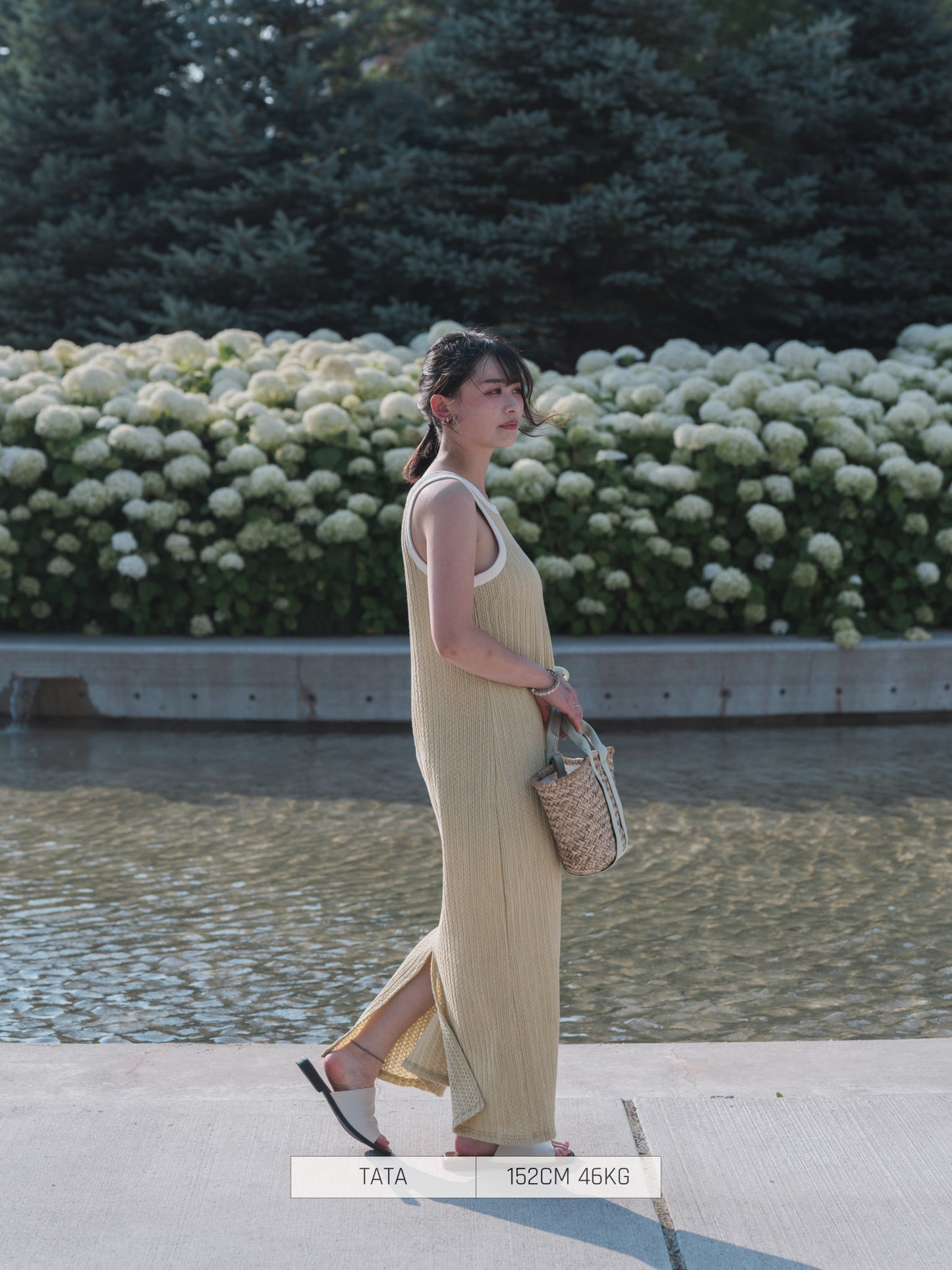 Bab Casual Dress with Cup Pad American Sleeves Dress