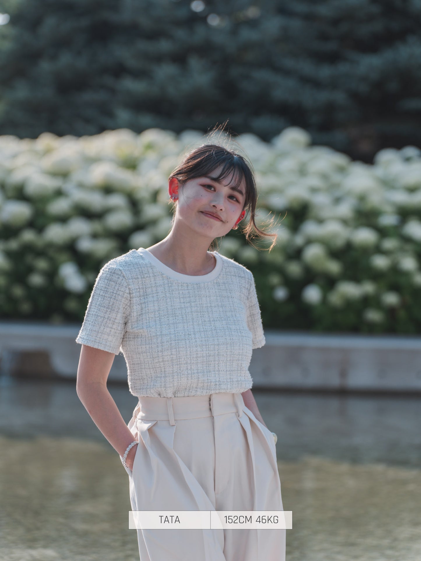 Bab - Full-Length Pant Pleated Wide Pants