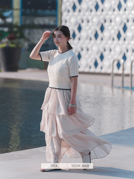 Bab - Hand Washable Tiered Skirt