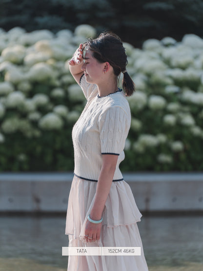 BLUE EAST Sweater/Knitwear Short Sleeve