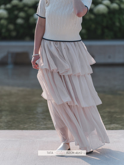 Bab - Hand Washable Tiered Skirt