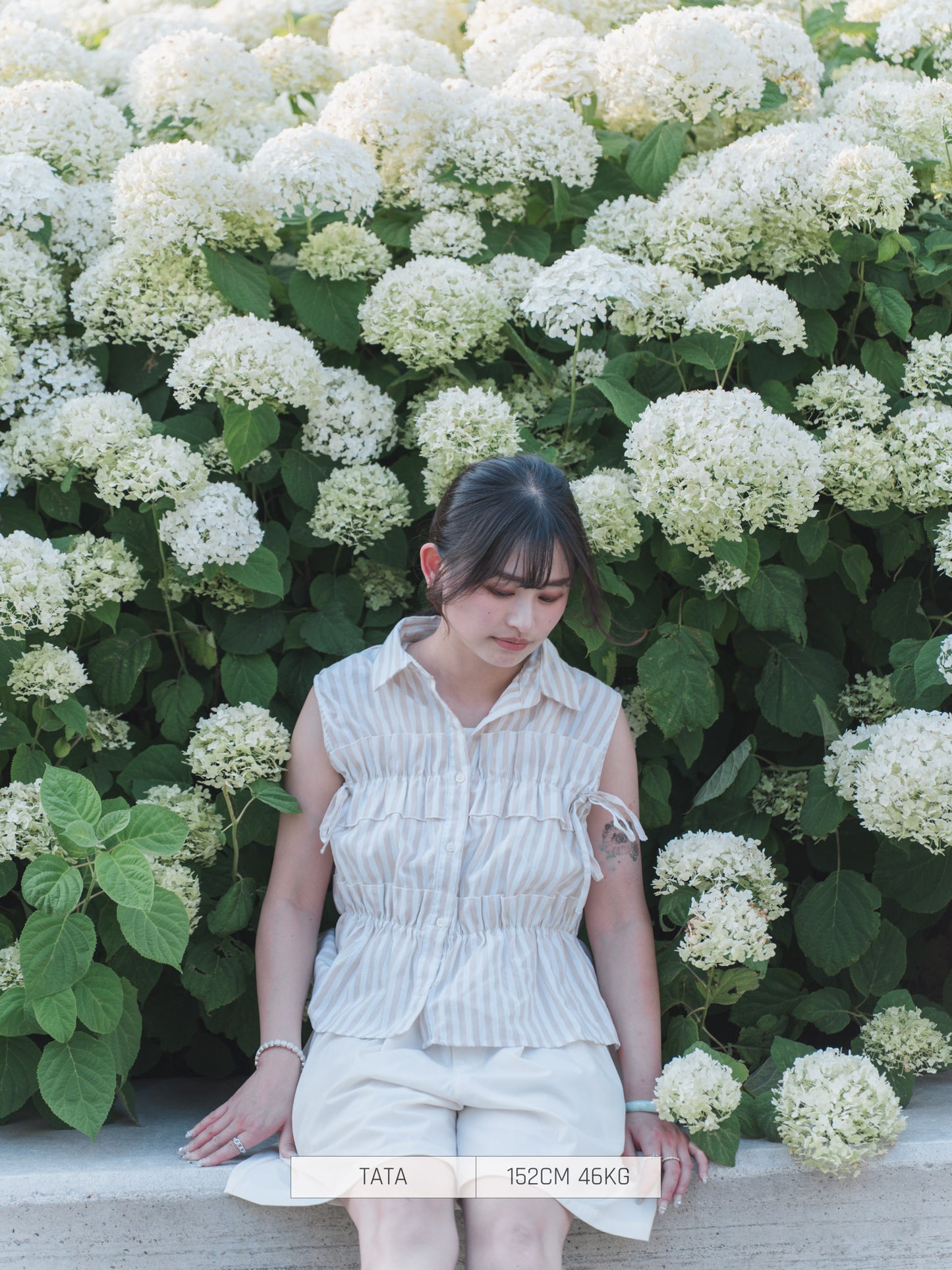 Bab Button Shirt/Blouse Sleeve Blouse