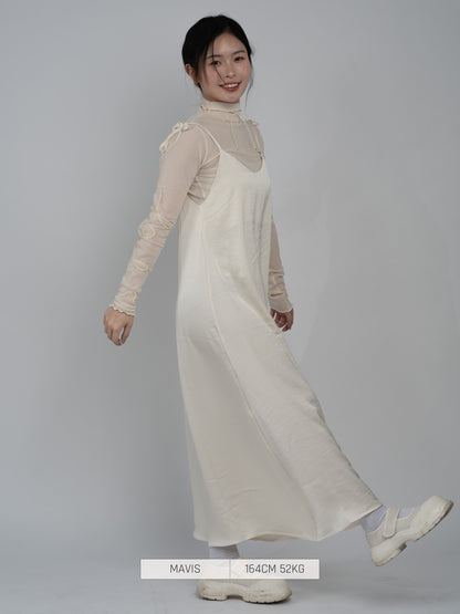 Bab Casual Dress Camisole Dress Black/White