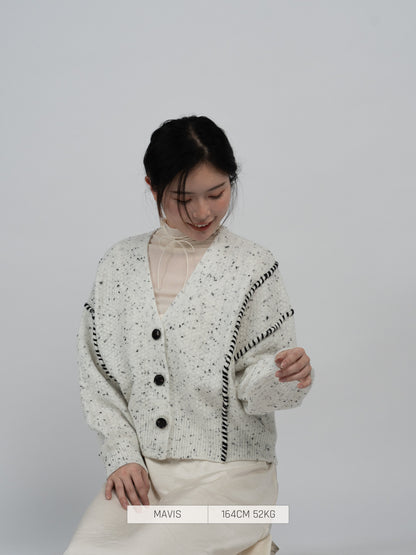 Preorder - Bab Cardigan light gray [2025 Winter]