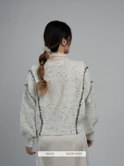 Preorder - Bab Cardigan light gray [2025 Winter]