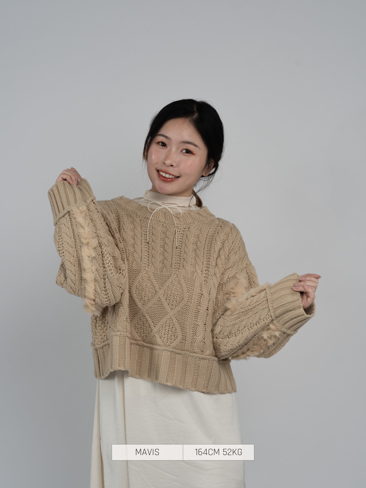 Bab Sweater/Knitwear Rabbit Fur [2025 winter]