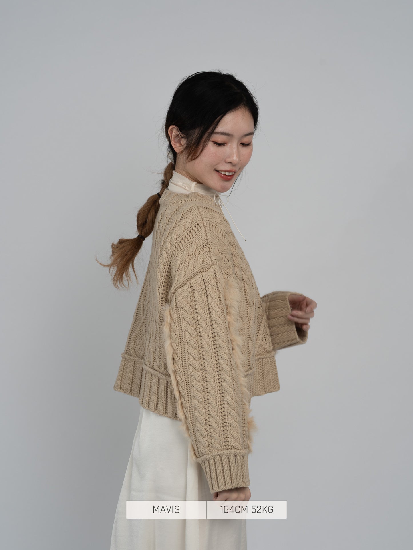 Bab Sweater/Knitwear Rabbit Fur [2025 winter]