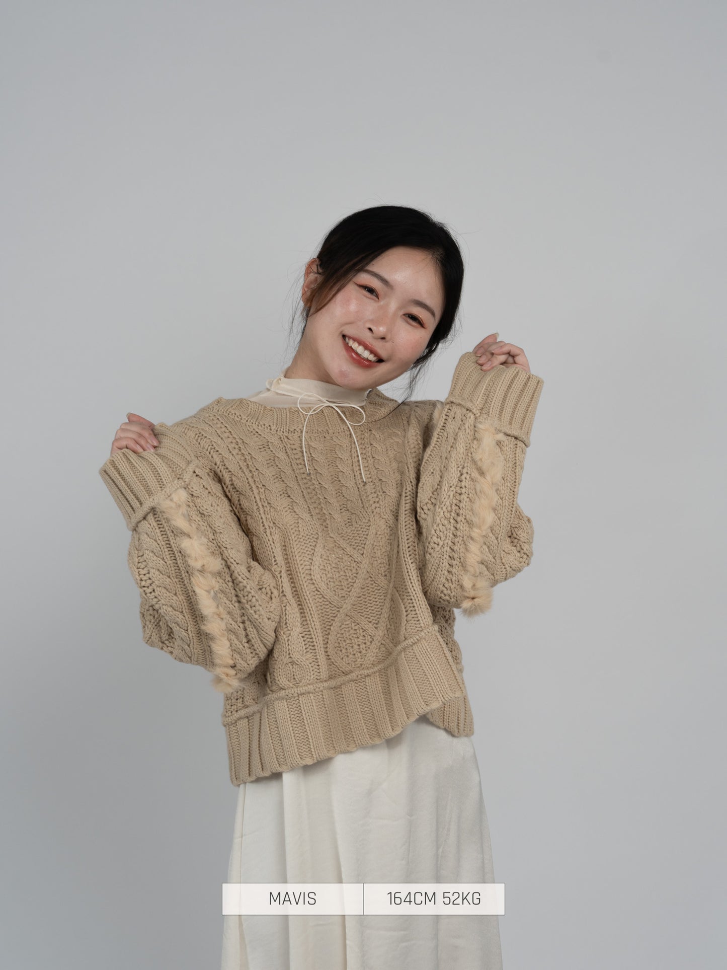Bab Sweater/Knitwear Rabbit Fur [2025 winter]
