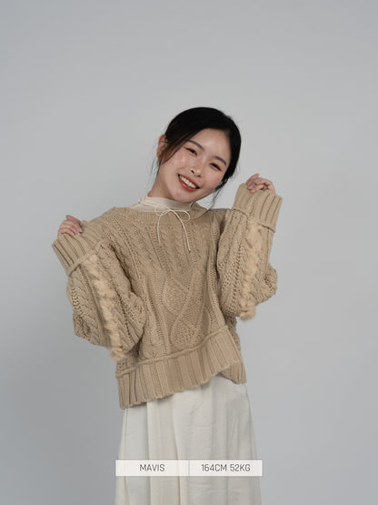 Bab Sweater/Knitwear Rabbit Fur [2025 winter]