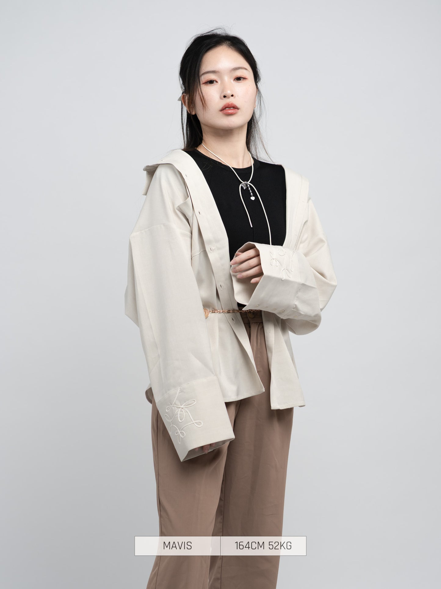 Bab Design Button Shirt Overshirt [2025 Winter]