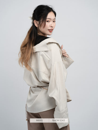 Bab Design Button Shirt Overshirt [2025 Winter]