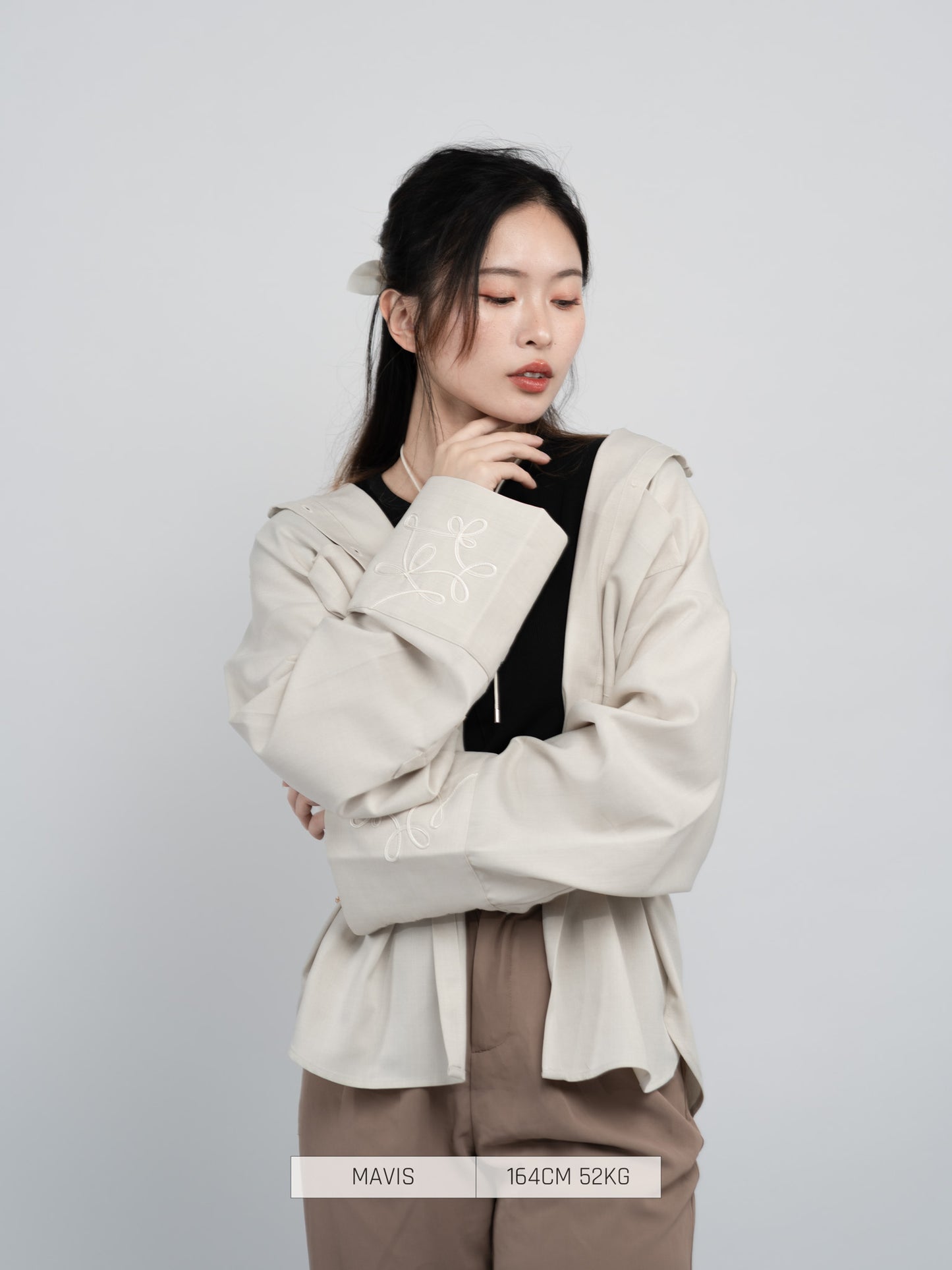 Bab Design Button Shirt Overshirt [2025 Winter]