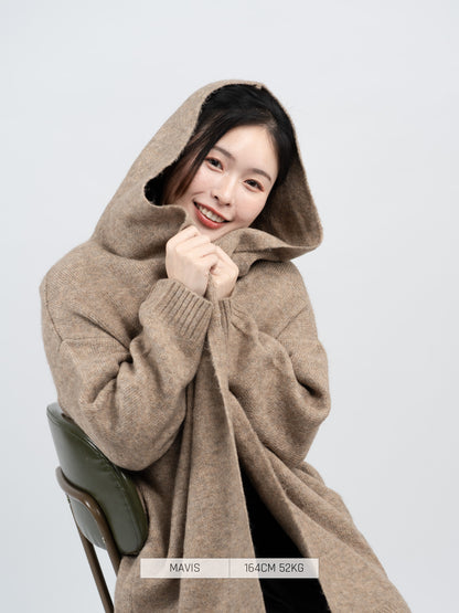 Bab Cardigan Knit Mocha