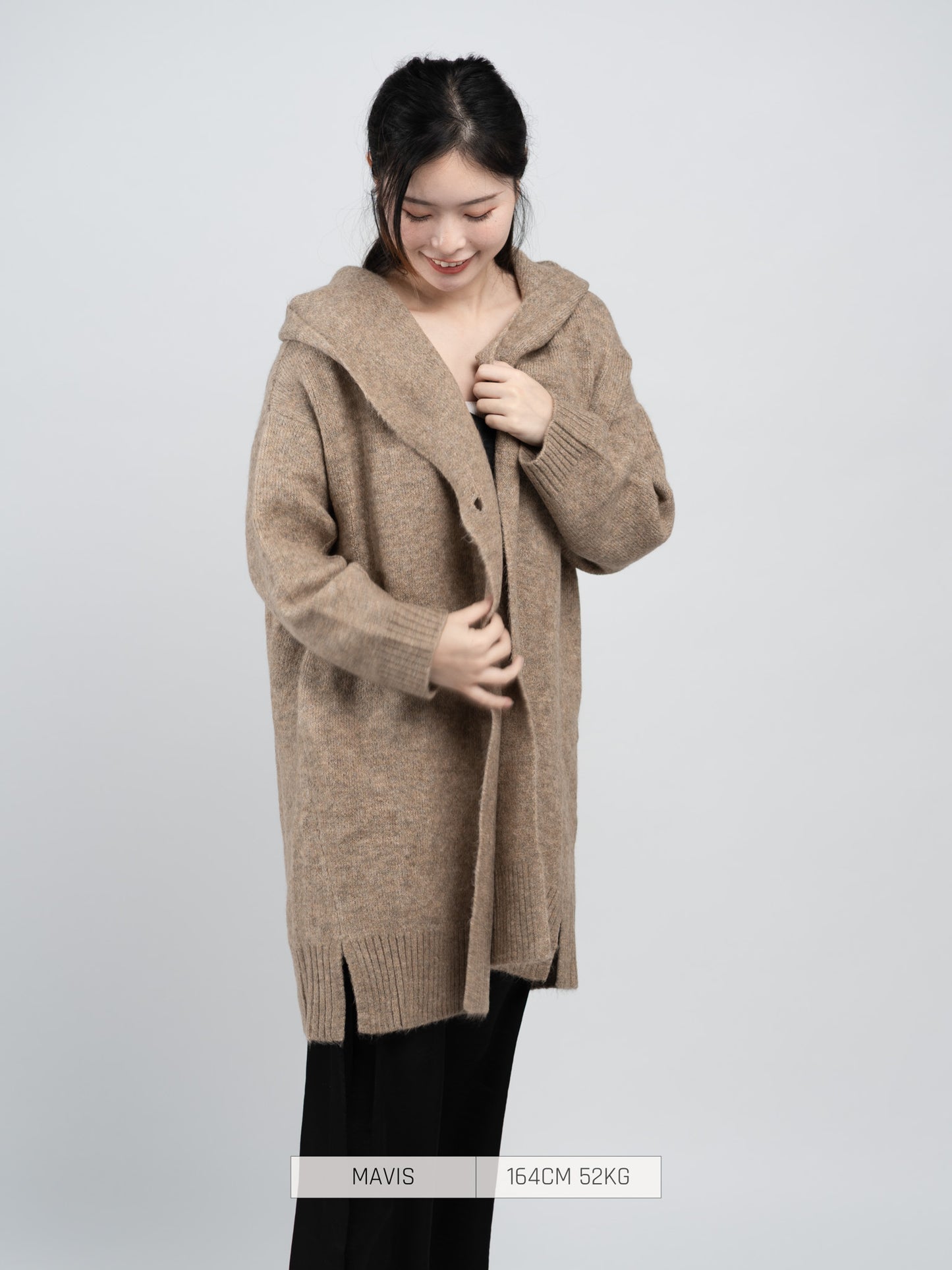 Bab Cardigan Knit Mocha