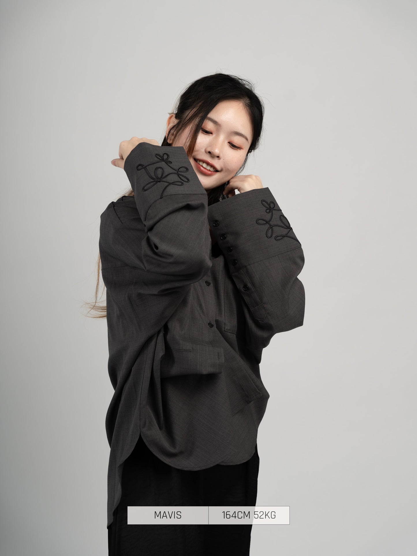 Bab Design Button Shirt Overshirt [2025 Winter]