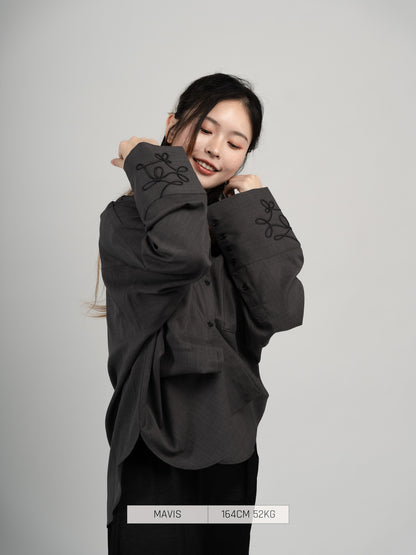 Bab Design Button Shirt Overshirt [2025 Winter]