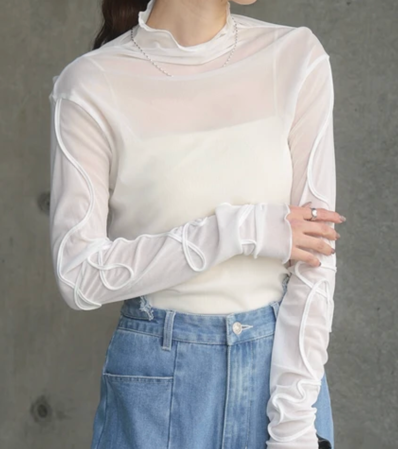 Preorder - Bab Base T-shirt High Neck [2025 Winter]