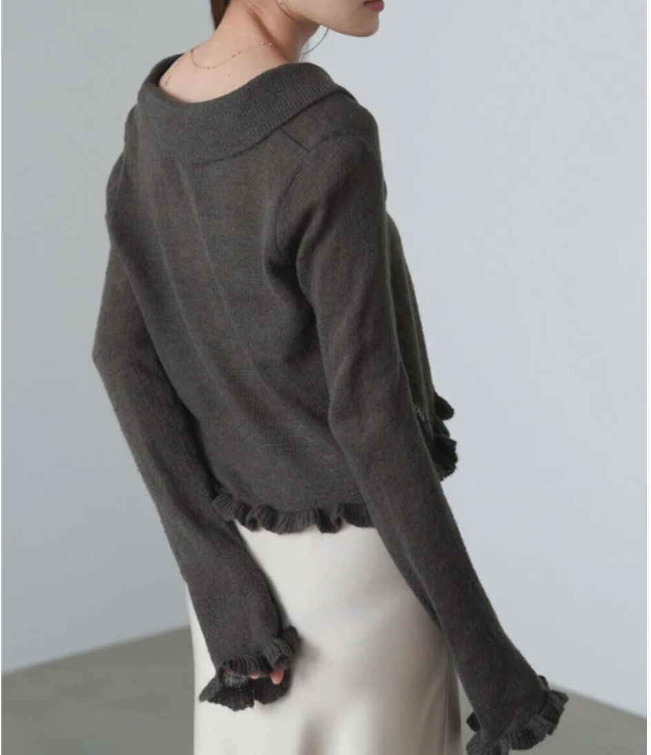 Bab Cardigan Knitwear Brown[2025 Winter]