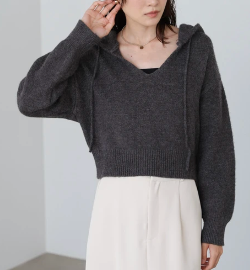 Preorder - Bab Sweater/Knitwear Knit Tops Compact [2025Winter]
